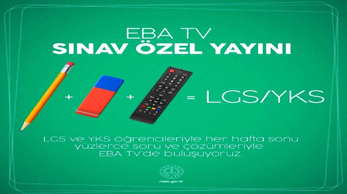TRT EBA TV'de LGS ve YKS'ye Özel Soru Çözüm Saatleri Başlıyor